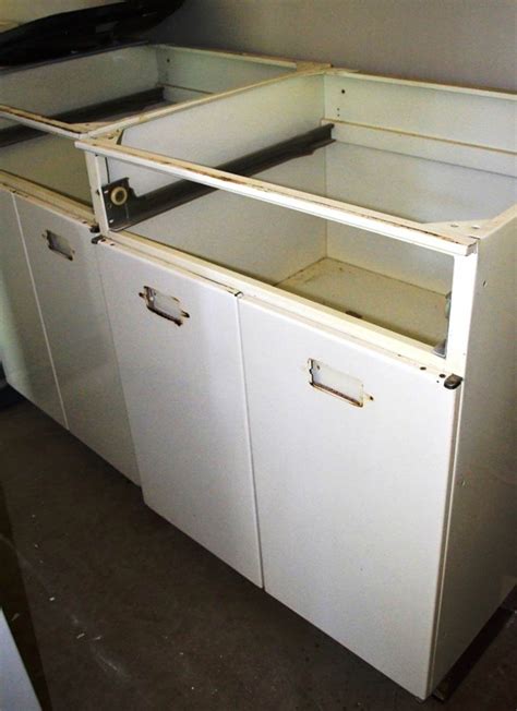 paint steel file cabinets|painting vintage metal kitchen cabinets.